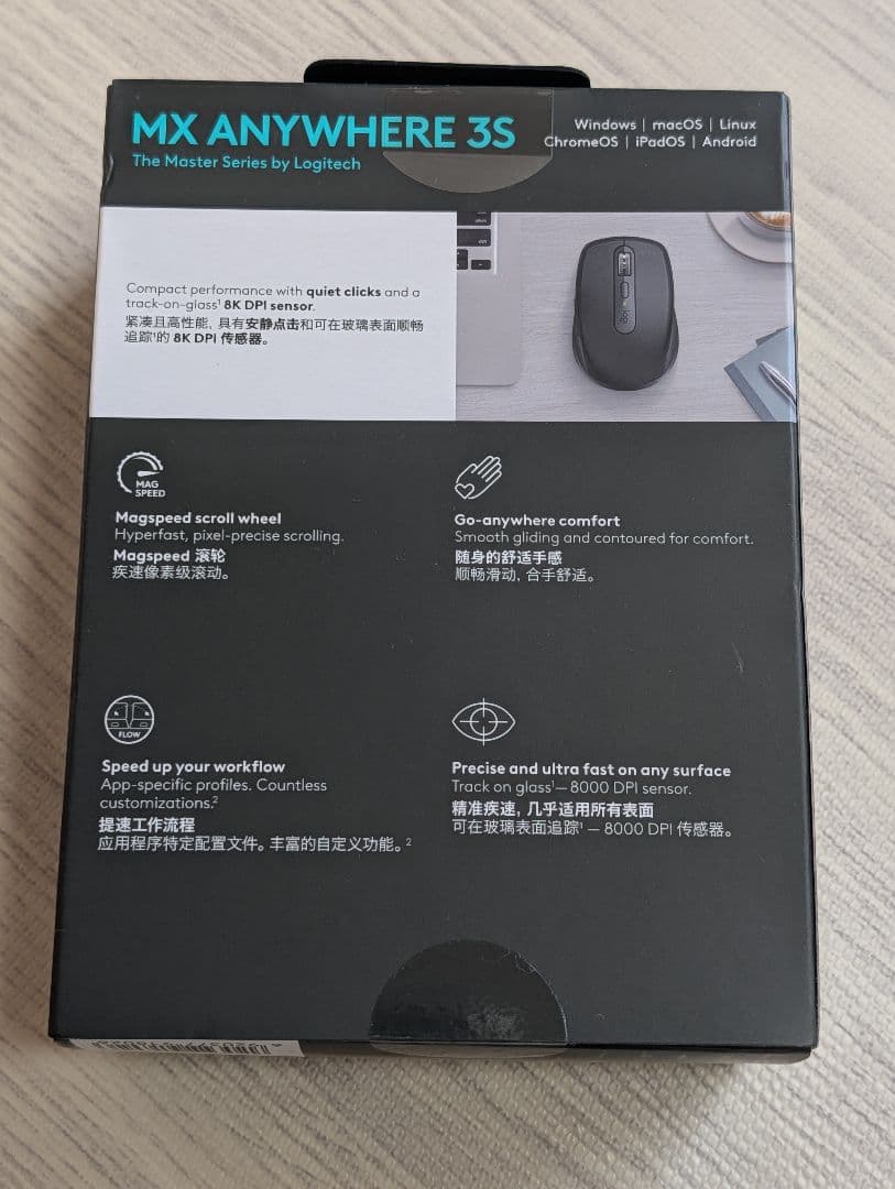 新品 MX ANYWHERE 3S グラファイト Logitech