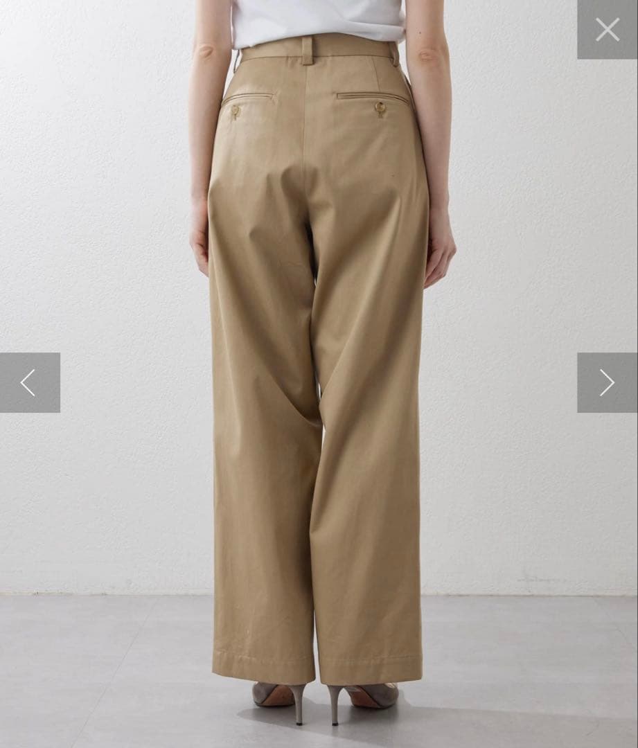 ドローイングナンバーズ☆プレーンチノパンツ