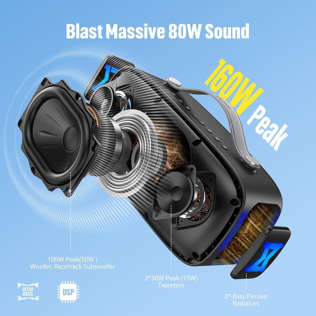 DOSS Extreme Boom Pro D300 bluetoothスピーカ