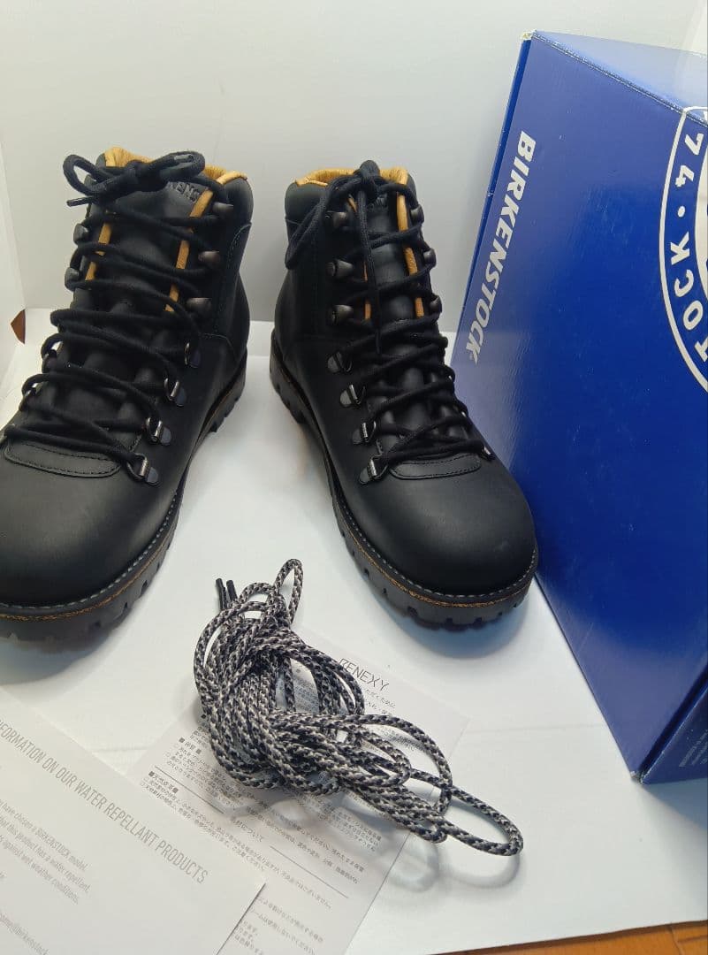 R*8様 新品ビルケンシュトックジャクソントレッキングブーツ40黒260