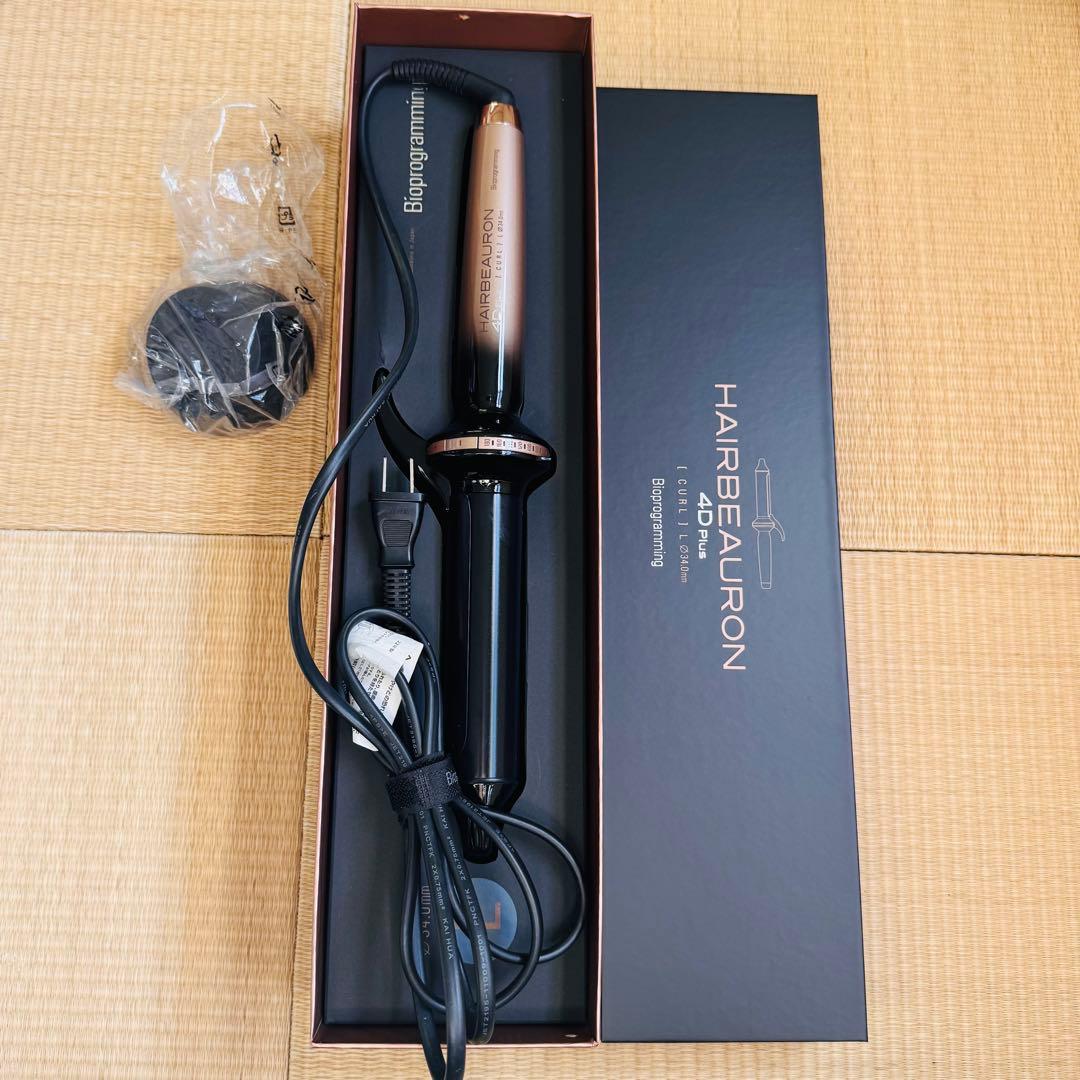 みっちゃん様【美品】ヘアビューロン 4D Plus カールアイロン 34mm｜