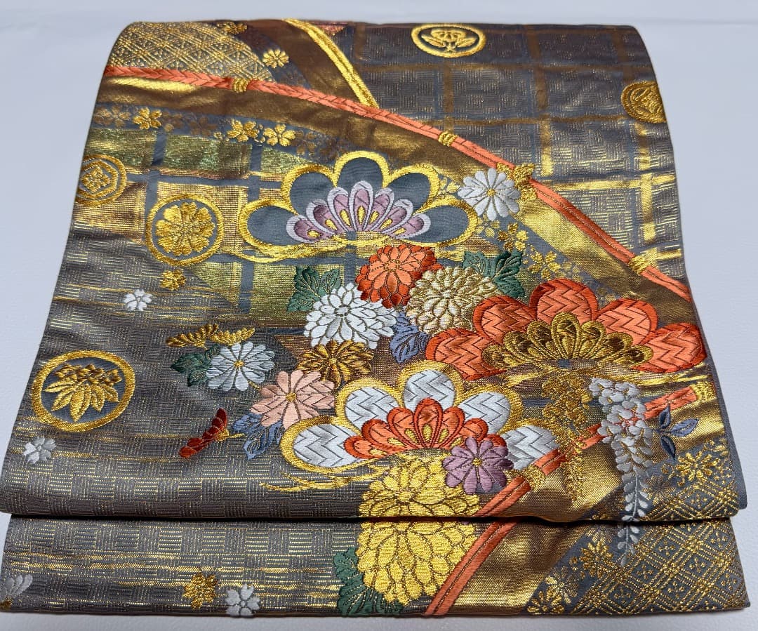 高級 袋帯 正絹 六通柄 フォーマル 訪問着 留袖 約50万円