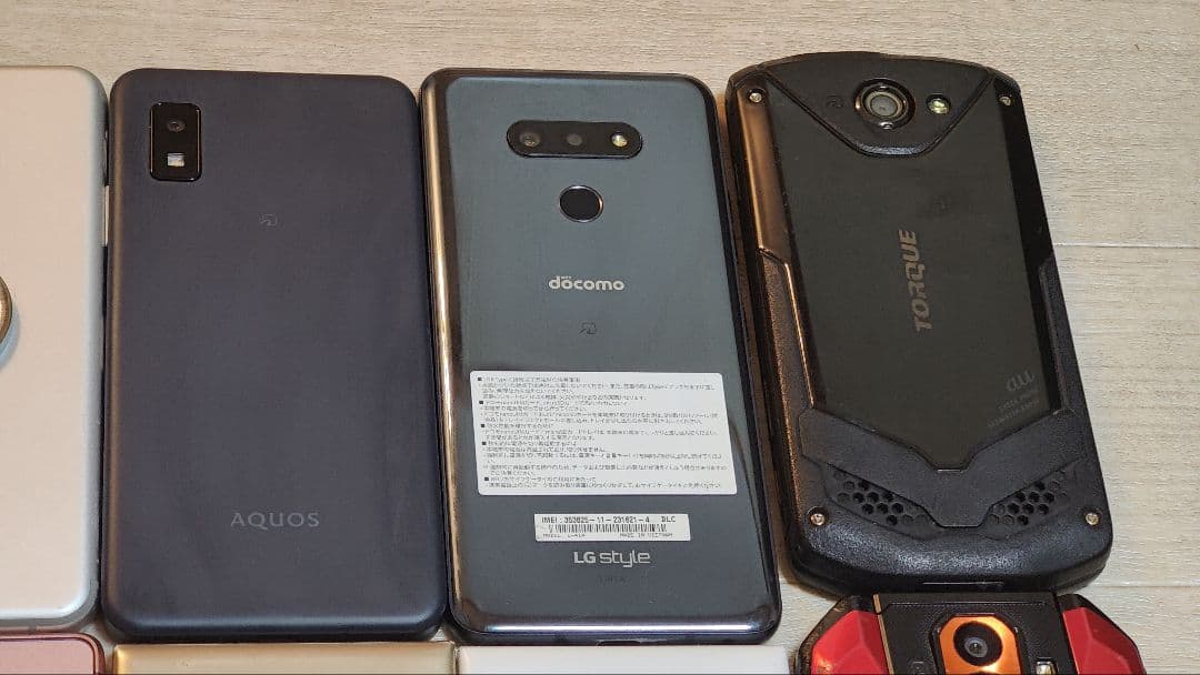 まとめ売り12台 スマートフォン本体セット通電確認済み