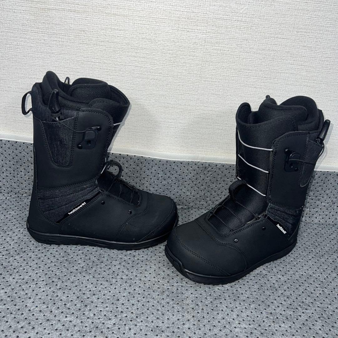 ２回使用 24.5cm two〔b〕one スノーボード レースブーツ
