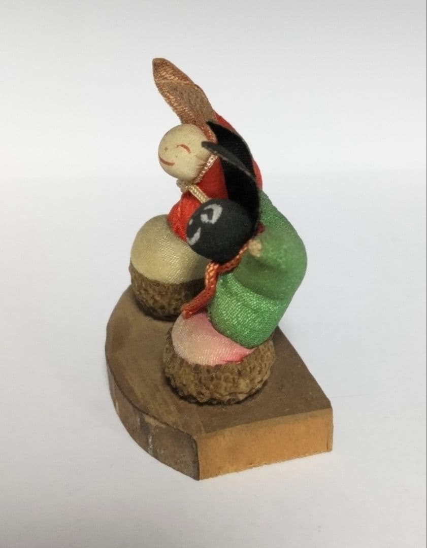 昭和レトロ　古い民芸品　のらくろ　ミニチュア　人形　置物　匿名配送