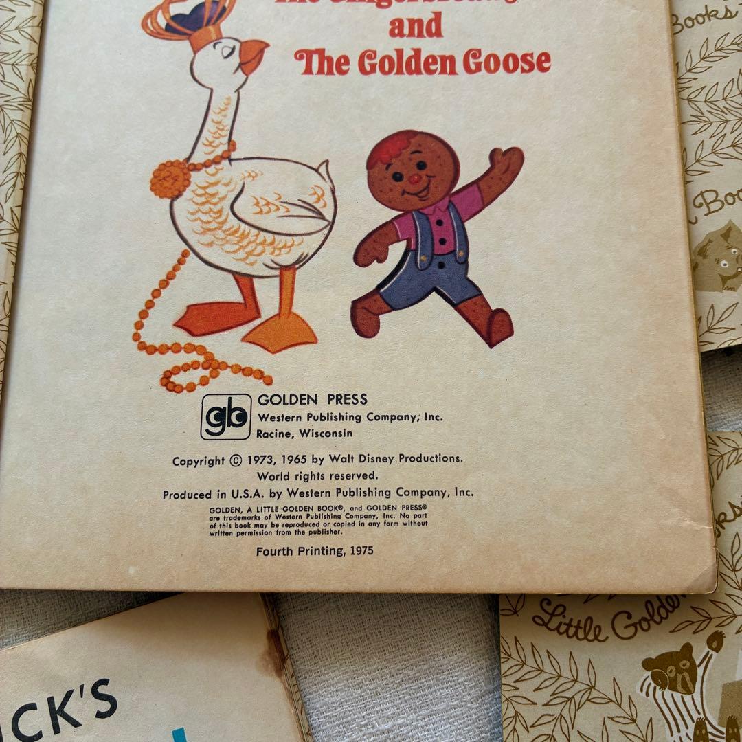 貴重！60's〜70's アメリカヴィンテージ　ディズニー絵本12冊セット　古本