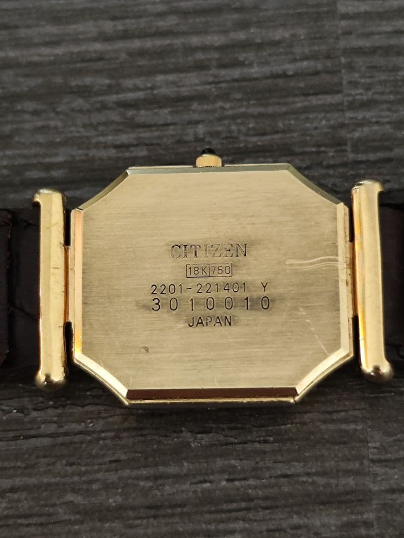 稼働品 CITIZEN EXCEEO レディース腕時計 18kYG