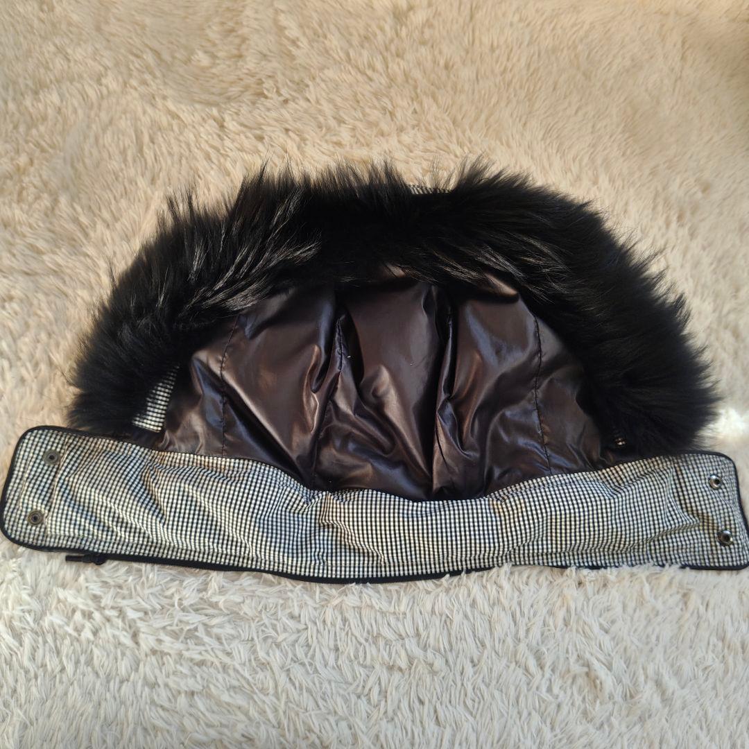 バーバリーブラックレーベル　ダウンジャケット/ベスト　フード着脱可 M