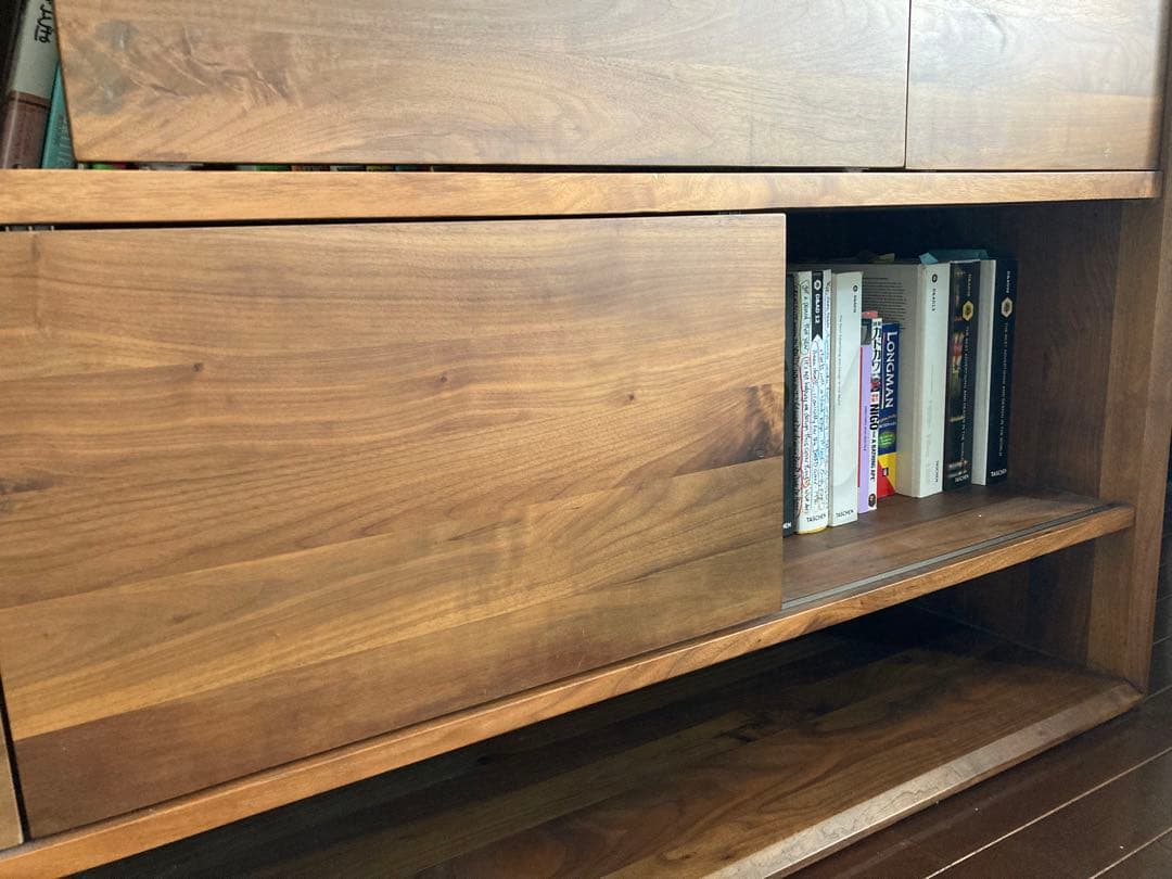 Ethnicraft conran購入 本棚 無垢