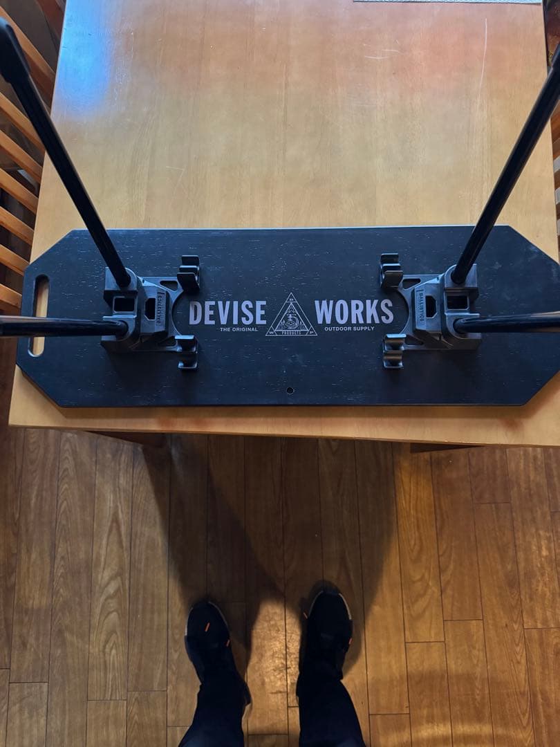 【完売品】DEVISE DECK・ブラック紋章・収納ケース付き（総額7万円相当）