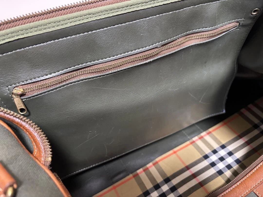 Burberrys オールドバーバリーズ ボストンバッグ ノバチェック 旧ロゴ