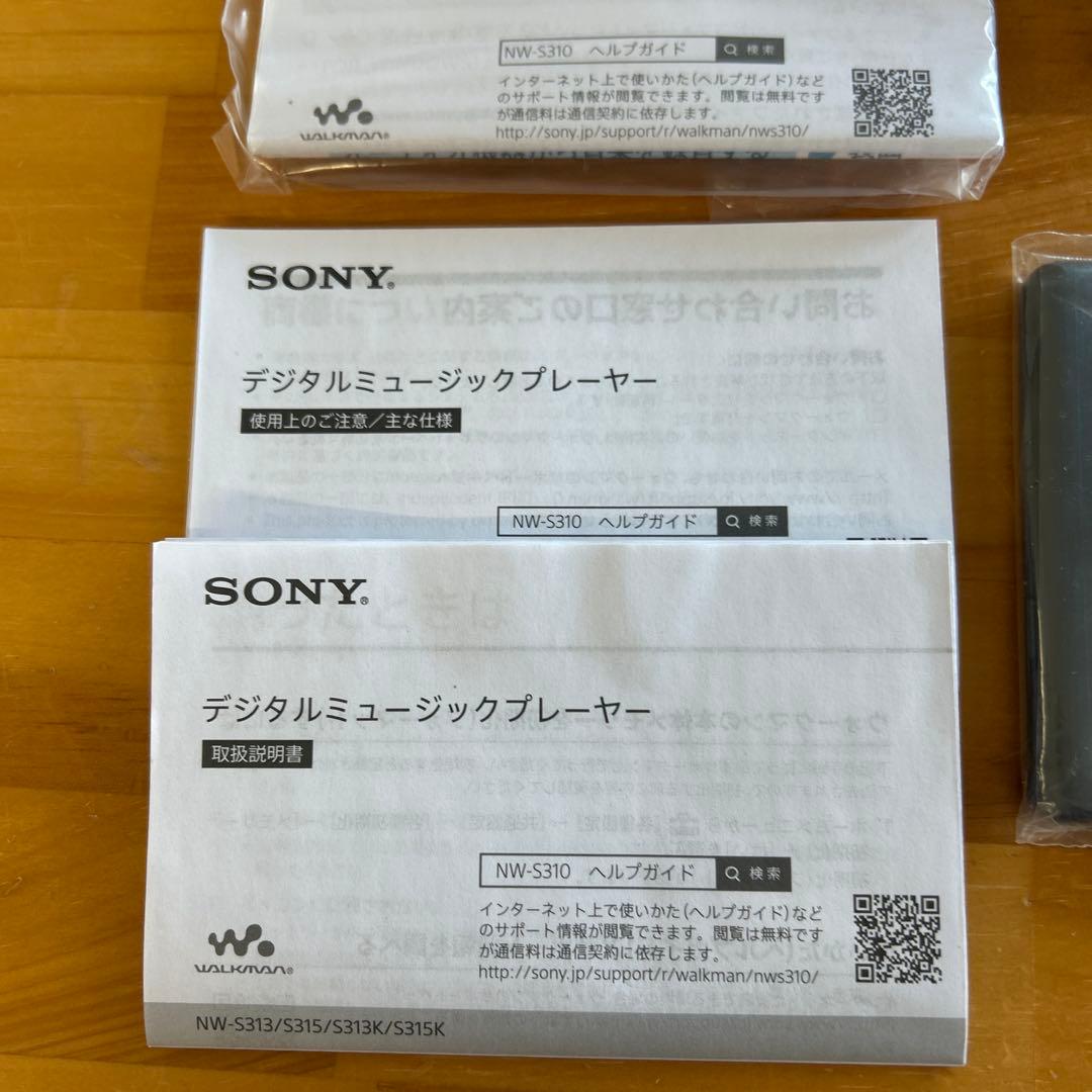 SONY ウォークマン　NW-S313 4GB