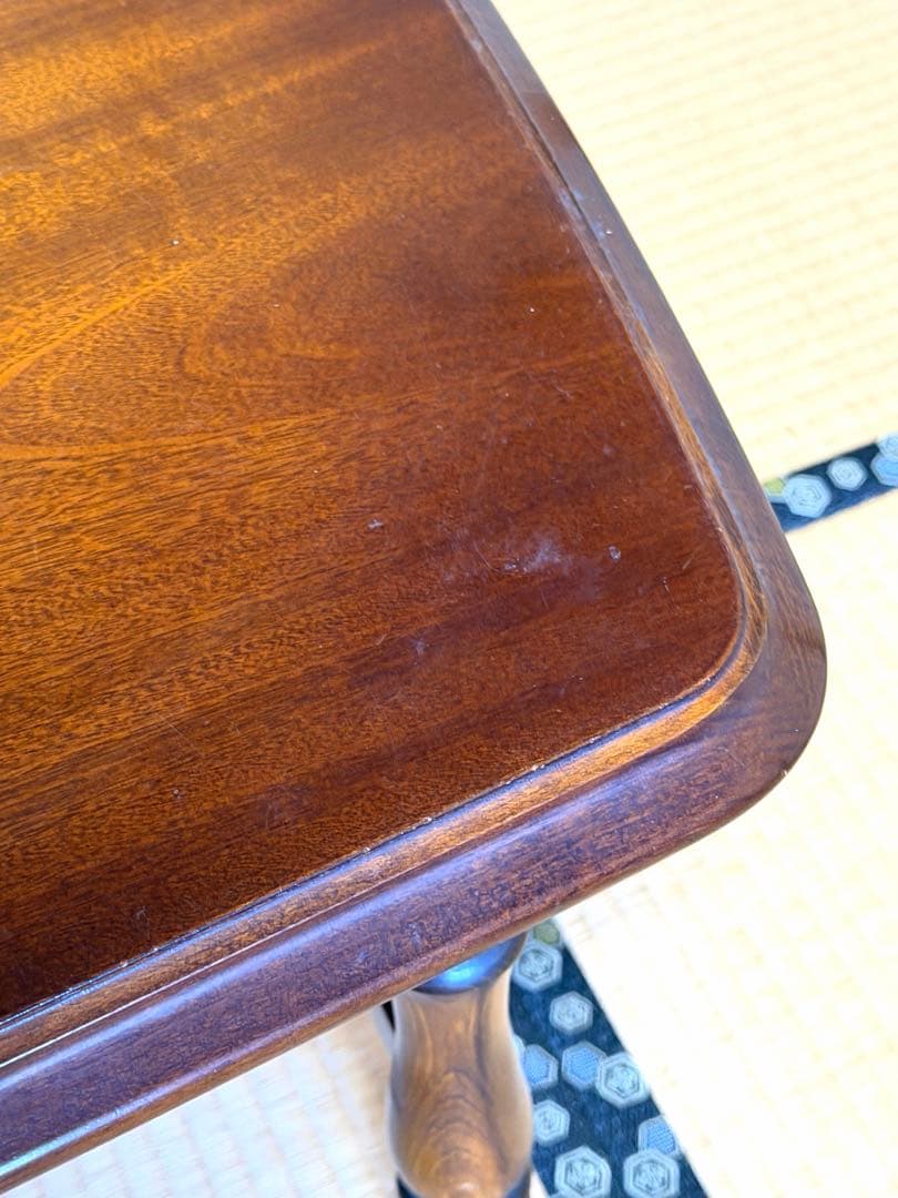 カリモク 家具 ローテーブル コロニアル ラタン張り リビング　送料込み