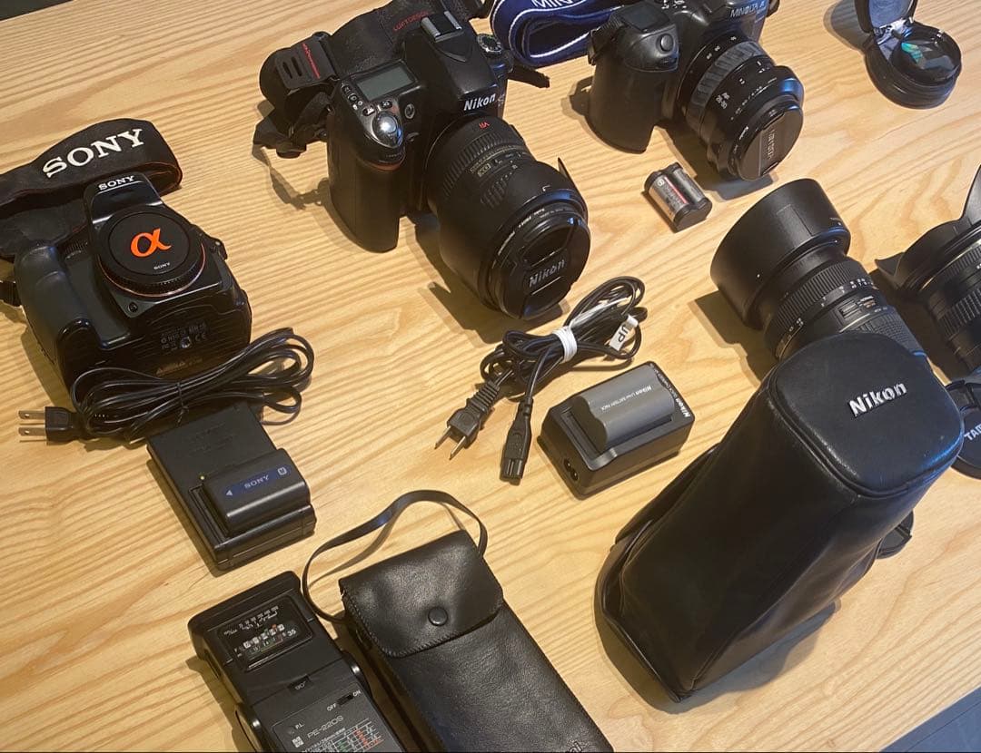 【バラ不可】　Nikon MINOLTA SONY national 一眼レフ