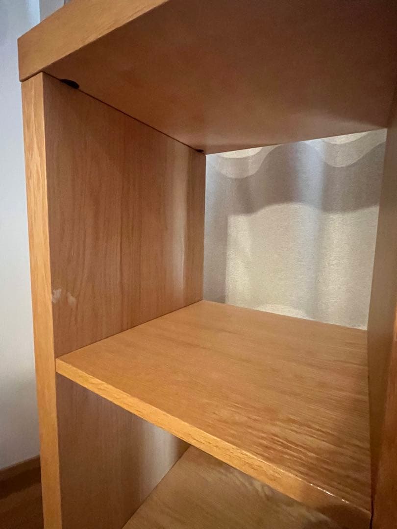 木製ラック 9マス キャスター付き