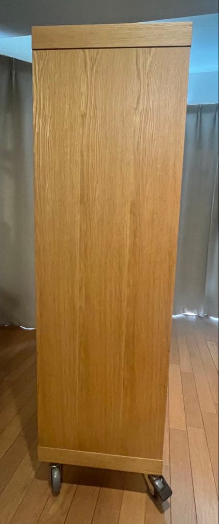 木製ラック 9マス キャスター付き