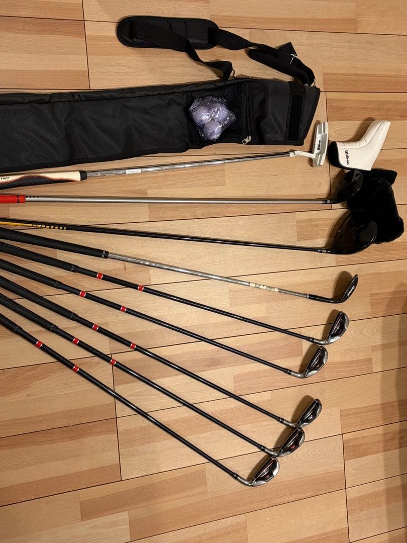 ゴルフクラブ+ゴルフバッグセット
