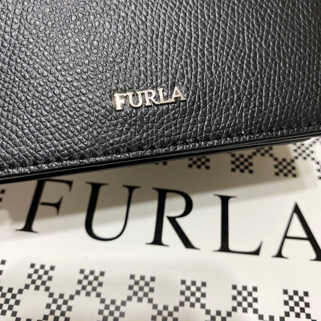 未使用　美品フルラ　Furla　名刺入れ　カード/パスケース　レザー