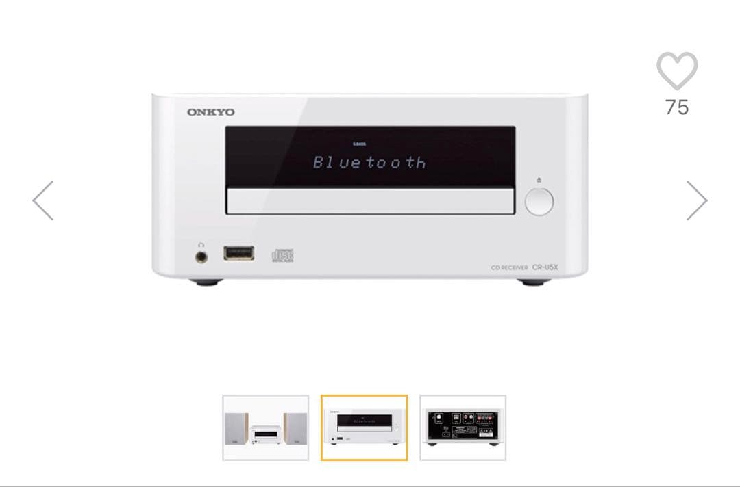 ONKYO X-U5X CDレシーバーシステム+スピーカー（送料無料）