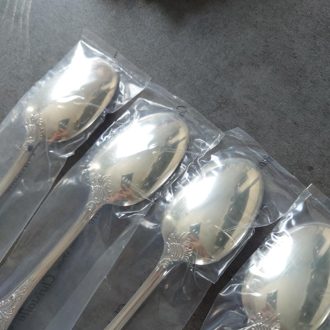 希少 クリストフル マルリー スタンダードスプーン 未開封 6点