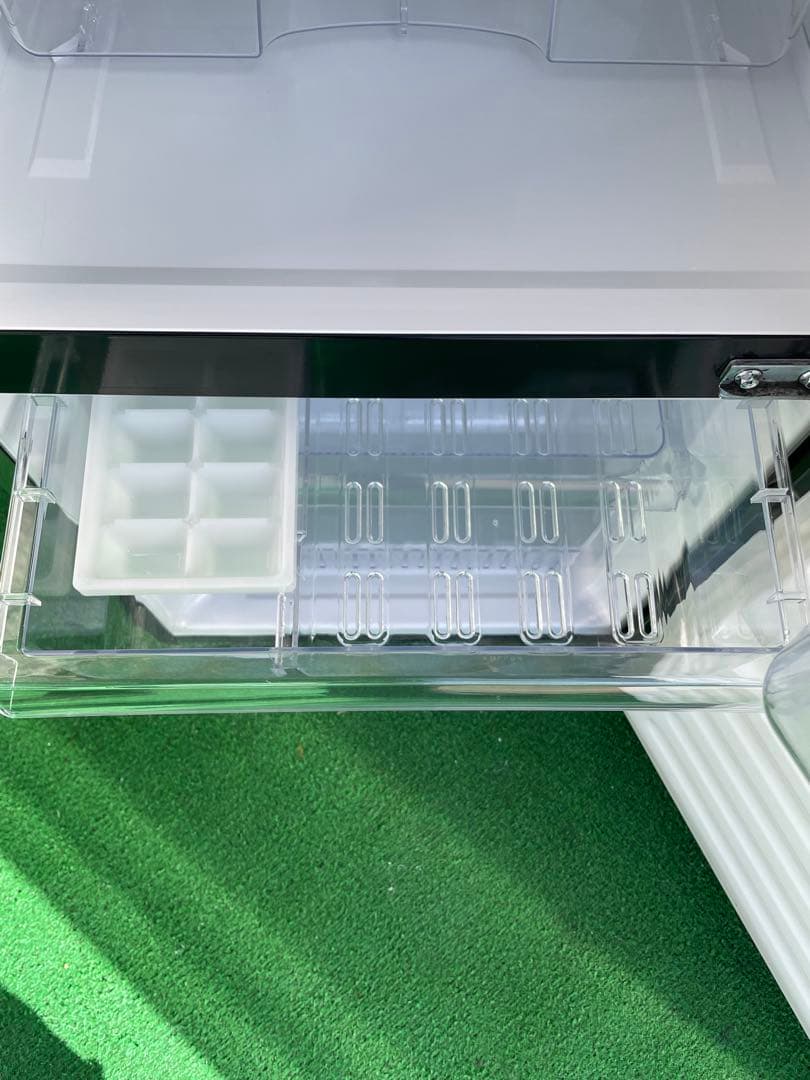 953 ユーイング おしゃれブラック2ドア冷蔵庫 右開き 一人暮らし 単身