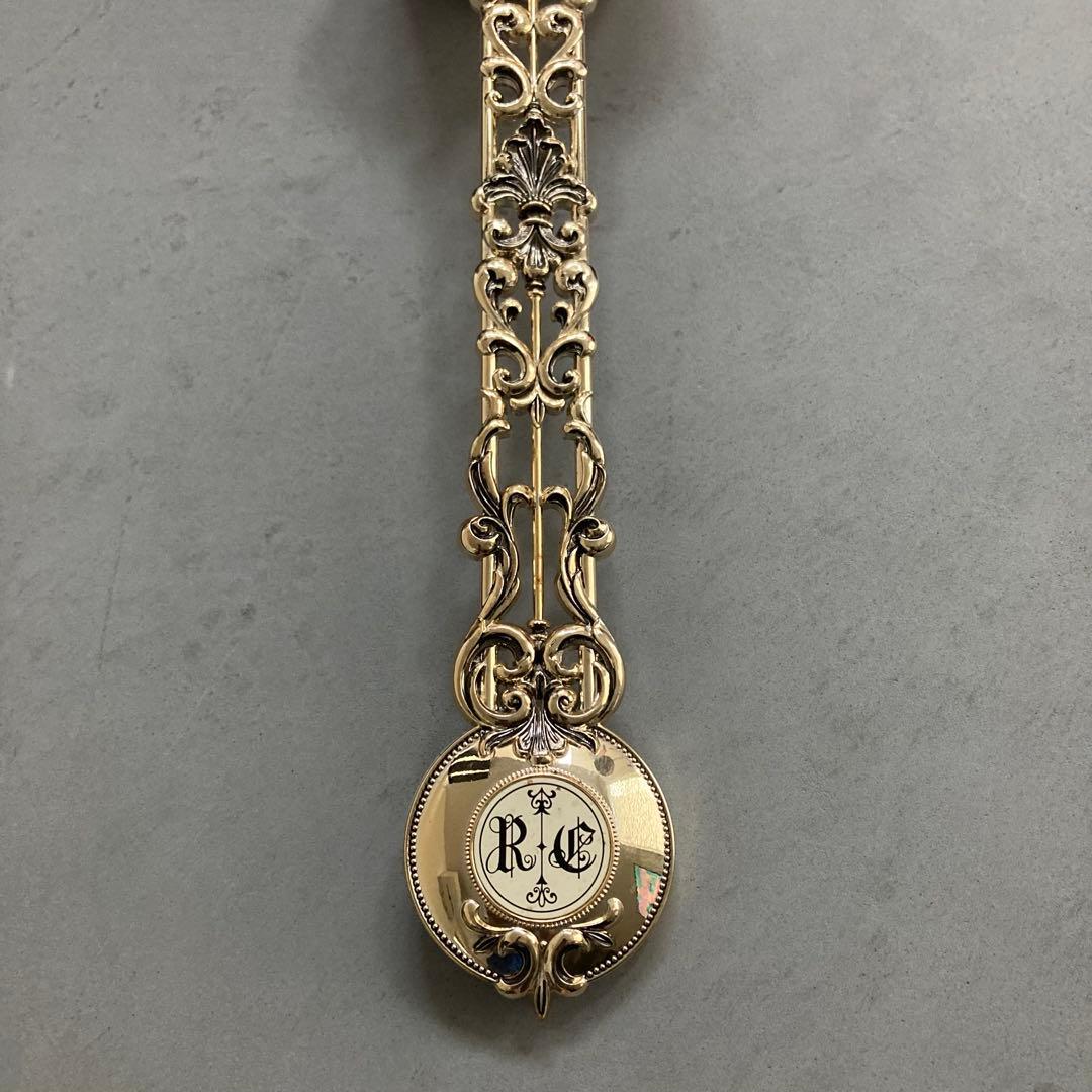 アンティーク CITIZEN 天使の掛時計 ゴールド