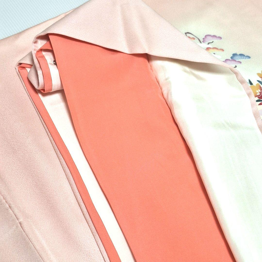 新品 正絹 手描き友禅 訪問着 袷 未使用品