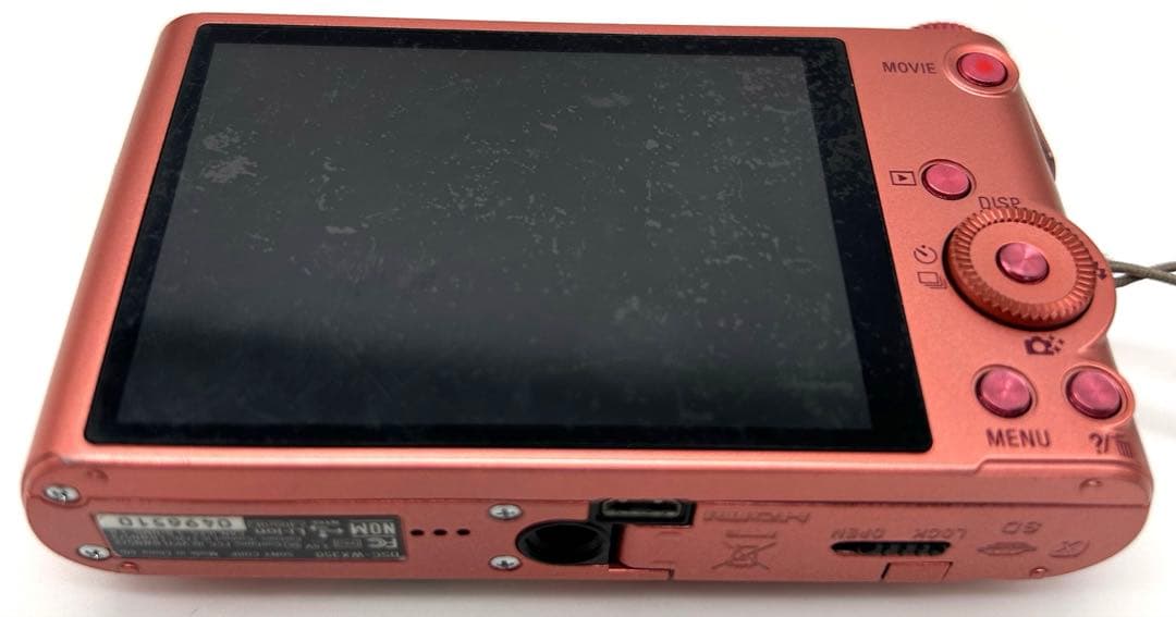 SONY コンパクトデジタルカメラ　cyber shot DSC-WX350