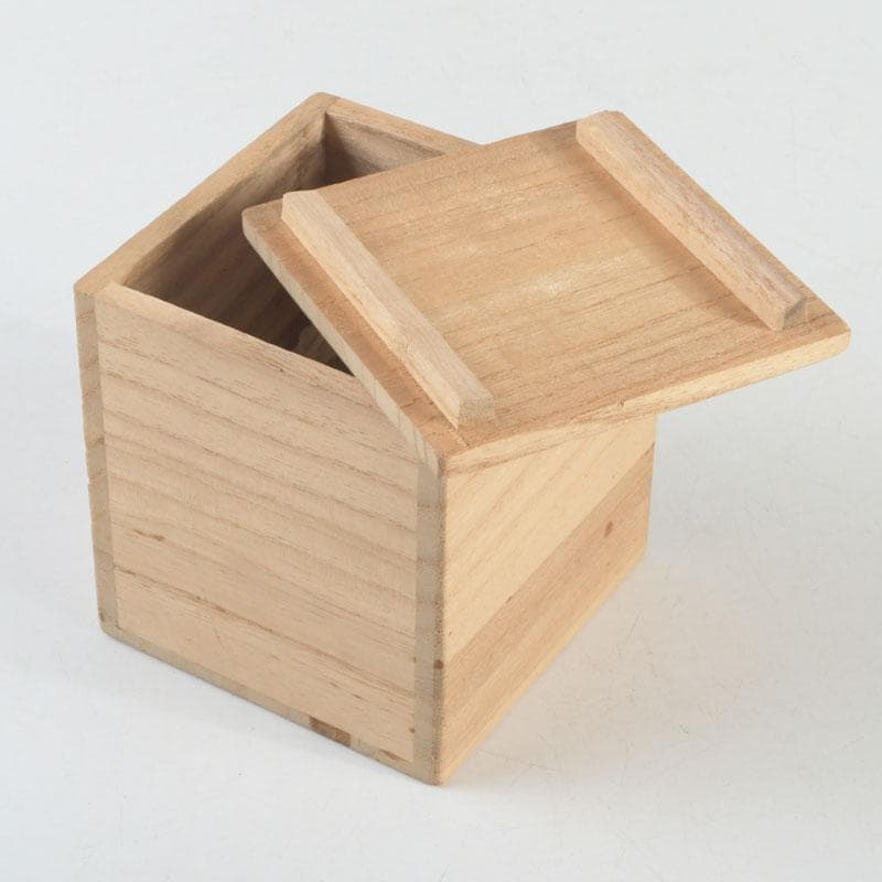 茶道具　輪島塗　岡本陽斎作　切合口　黒中棗　共箱　V　9463