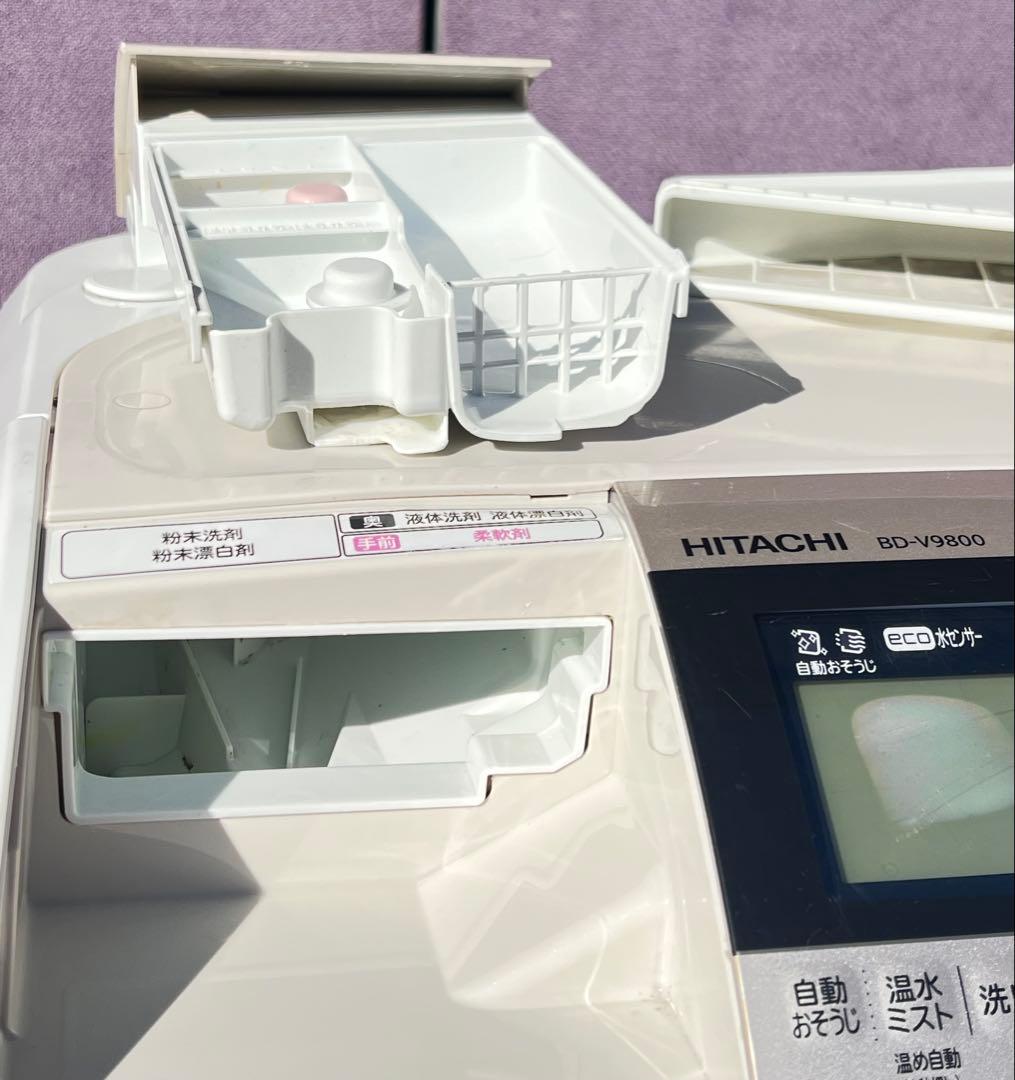 日立電気洗濯乾燥機 組込形BD-9800L 2016年