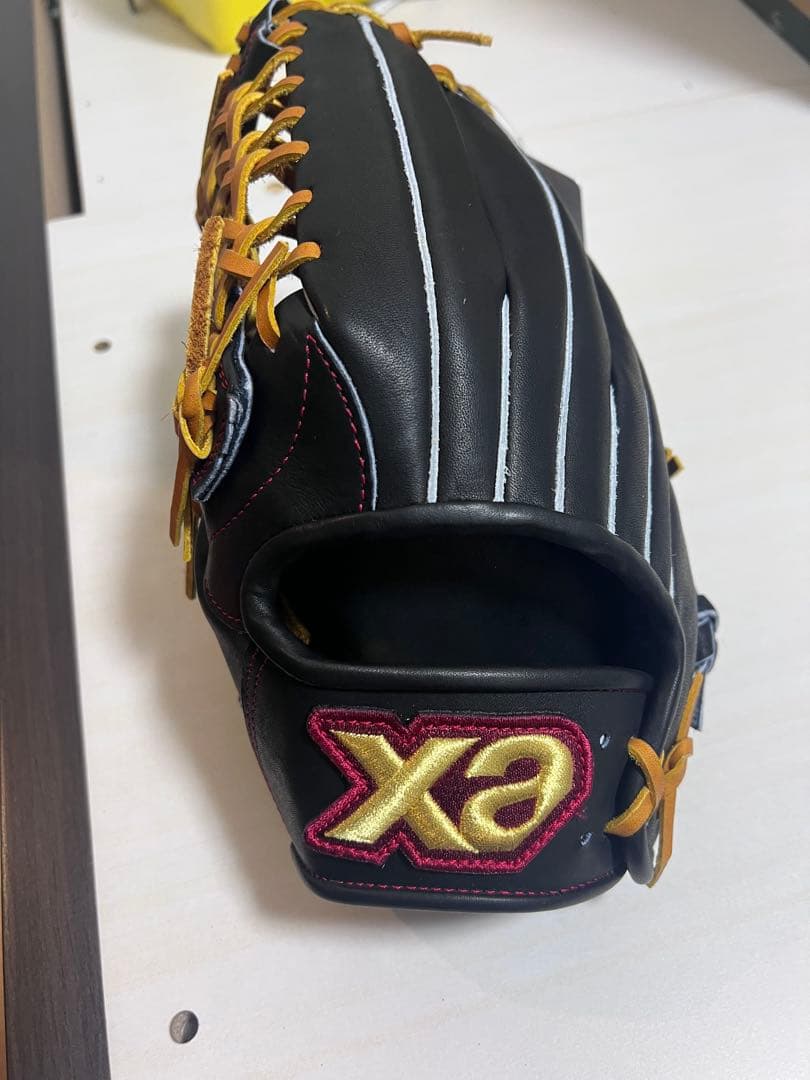 （新品未使用）ザナック 軟式野球グローブ 外野手 左投