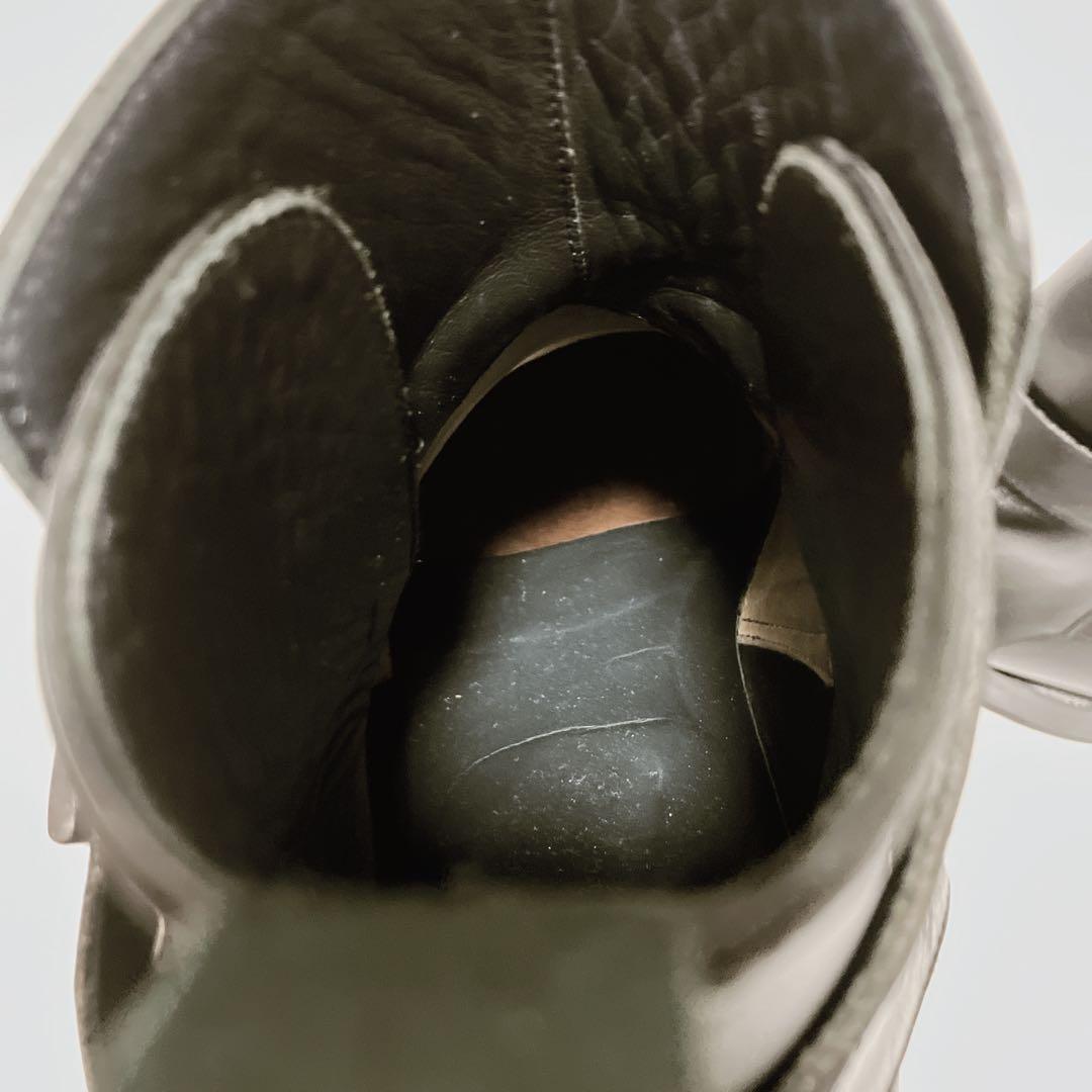 あ*ぇ様 BURBERRY バーバリー　ブラック ジョッパーブーツ　アンクルスト