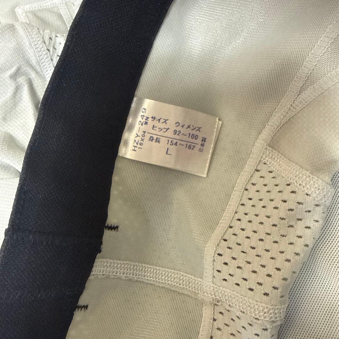 美品　hzy249 Cw-x レディースL スタビライクスロングタイツ　クール