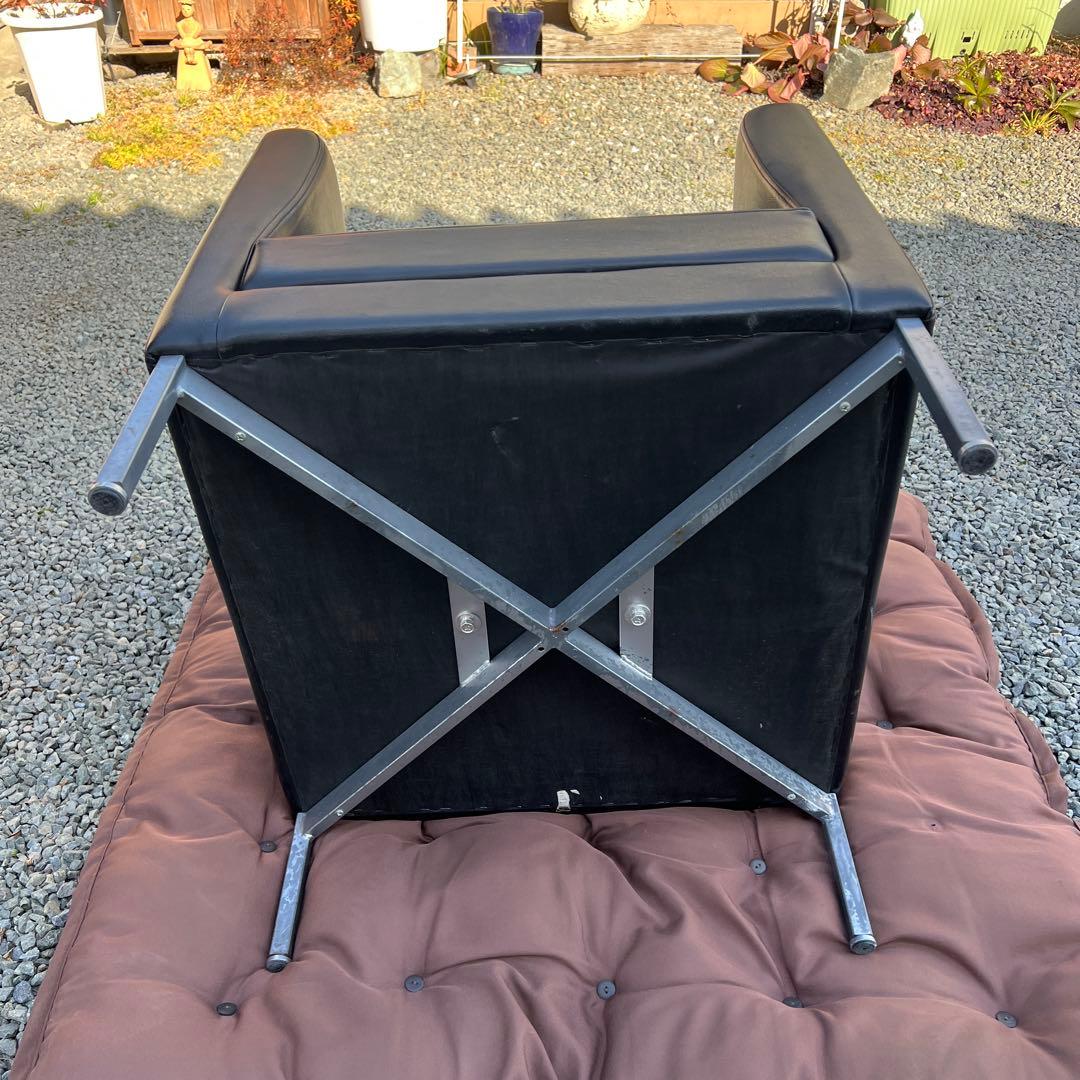 ラウンジチェア 1掛け ソファ ボックスソファ モダン