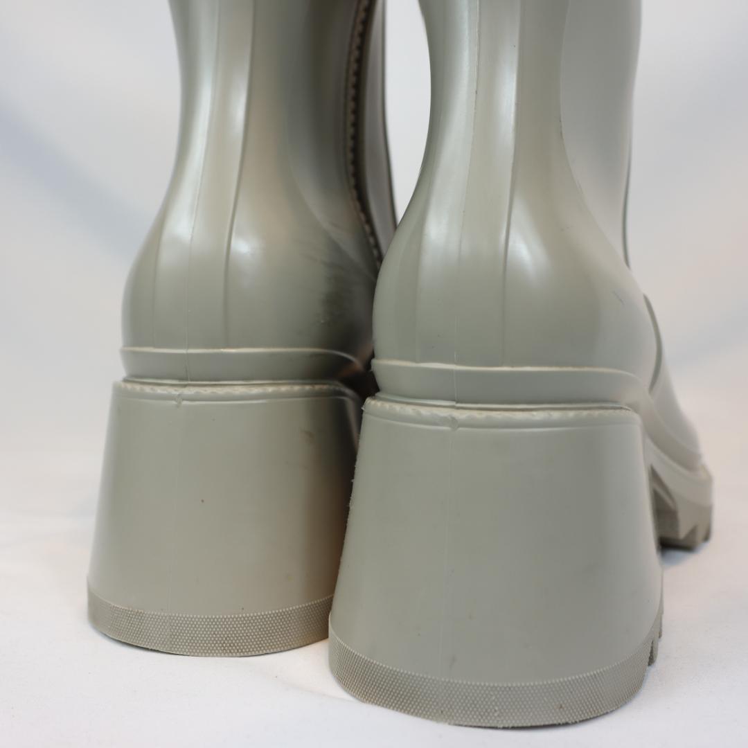 Chloe クロエ ヒール付き BETTY レインブーツ 高級 グレー