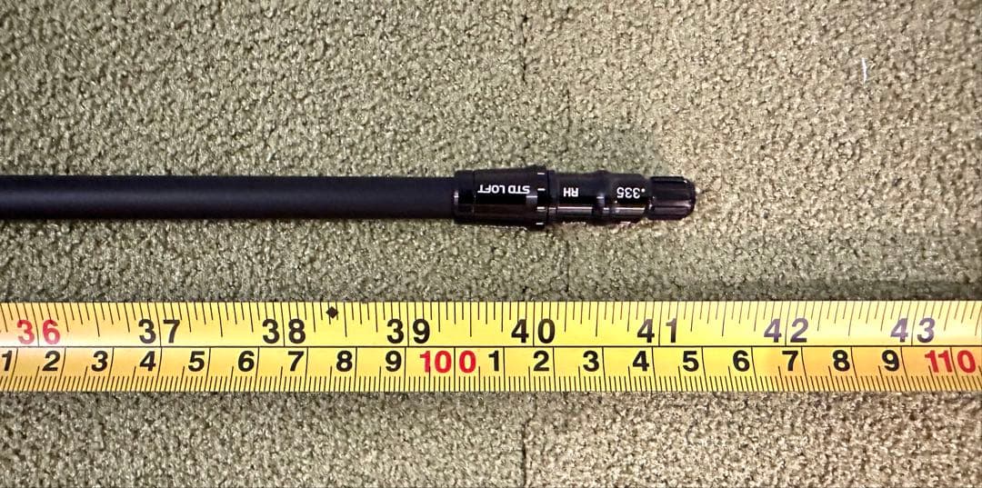 【新品】スピーダーNXブラック60S｜約42インチ｜テーラーメイド純正スリーブ付