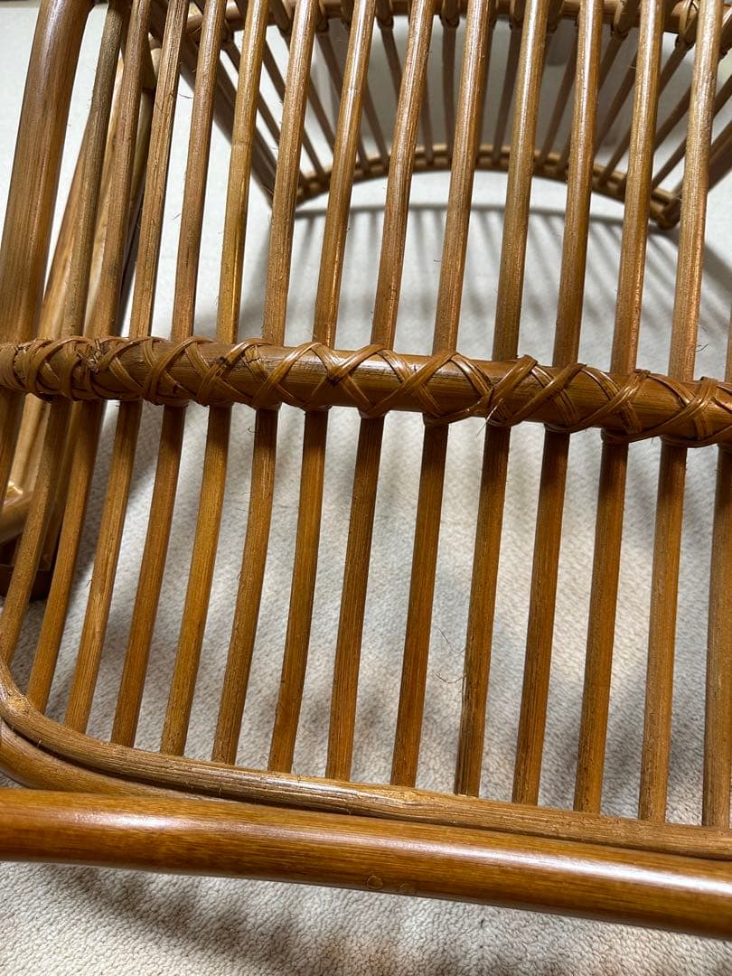 ラタン　ラウンジチェア