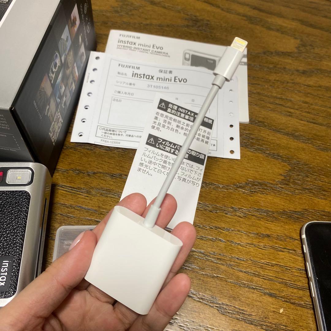 FUJIFILM instax mini Evo ブラック