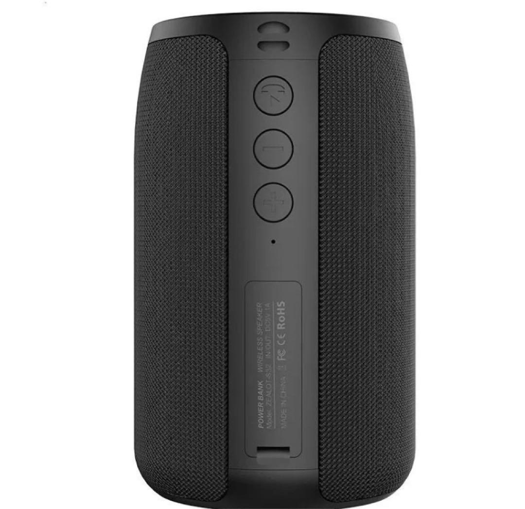 新品 ブラック Bluetooth ワイヤレススピーカー