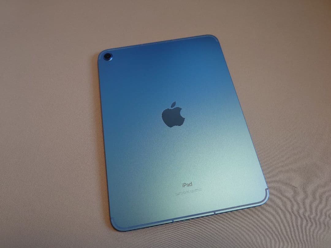 iPad 第10世代 Wi-Fi + セルラーモデル 64GB ブルー