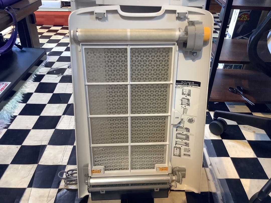 シャープ　KI-LX75-W 加湿空気清浄機 ホワイト系