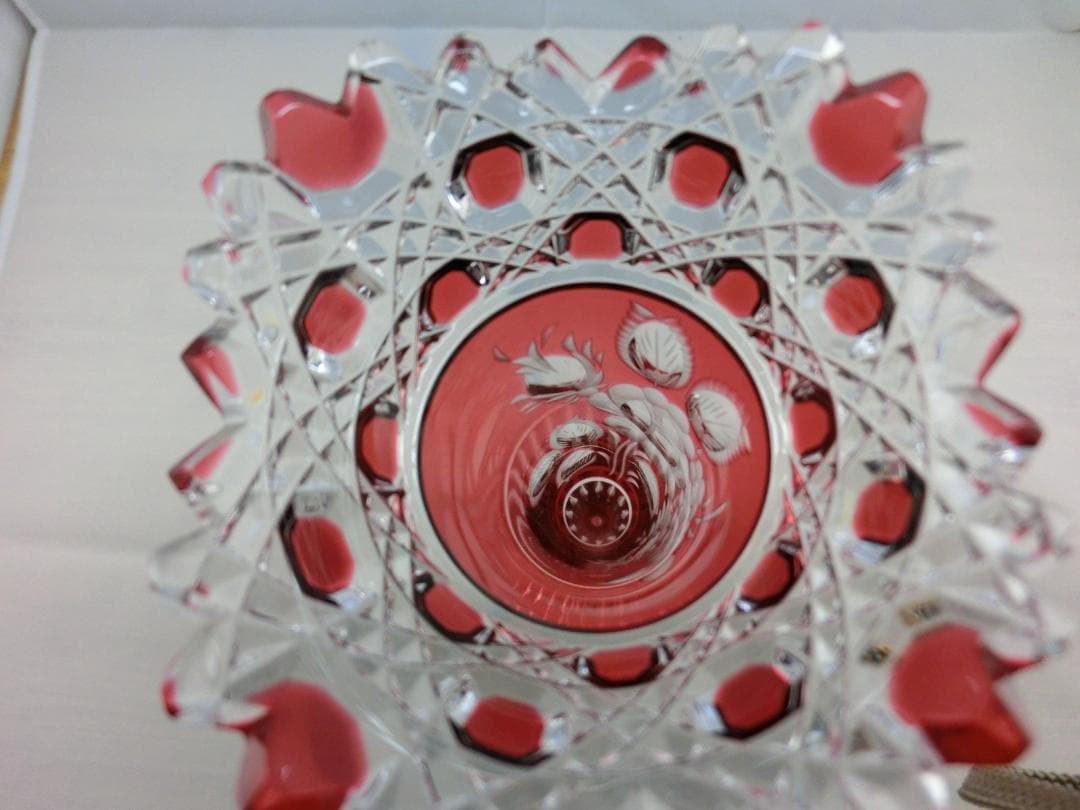 【マイセン】クリスタル・フラワーベース