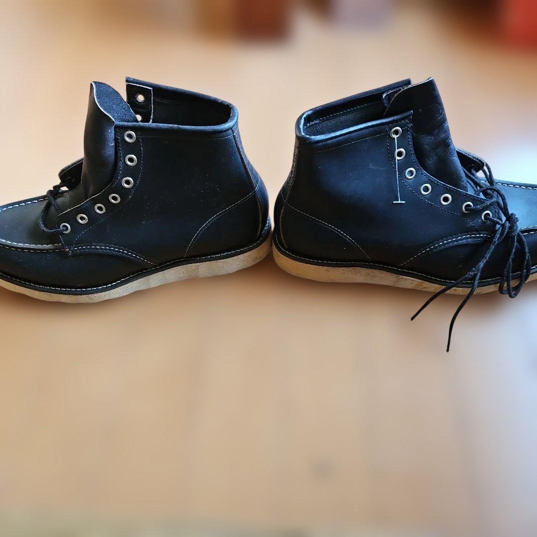 レッドウイング ワークブーツ 黒