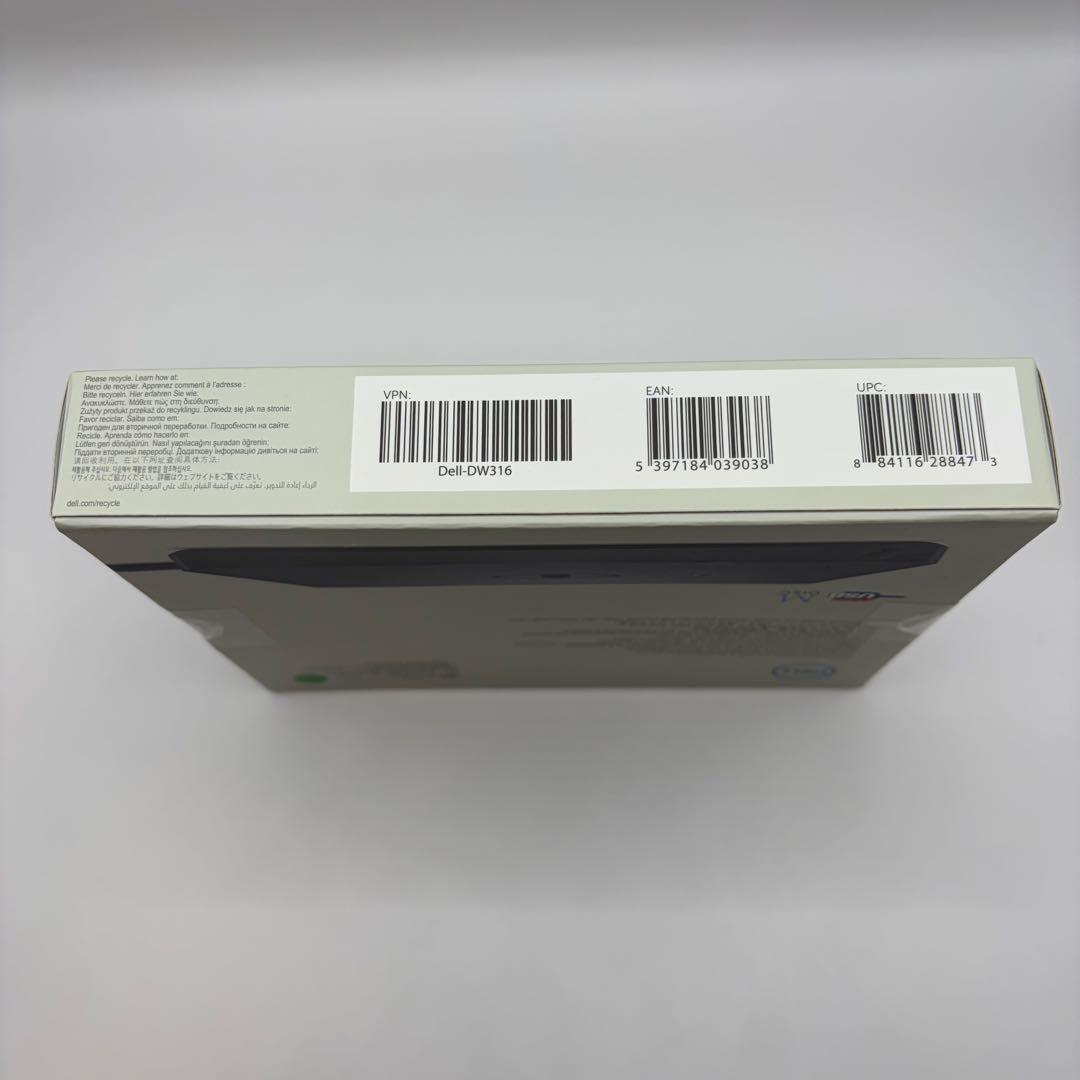 【新品】DELL DW316 外付け USB 薄型DVDドライブ 4つセット