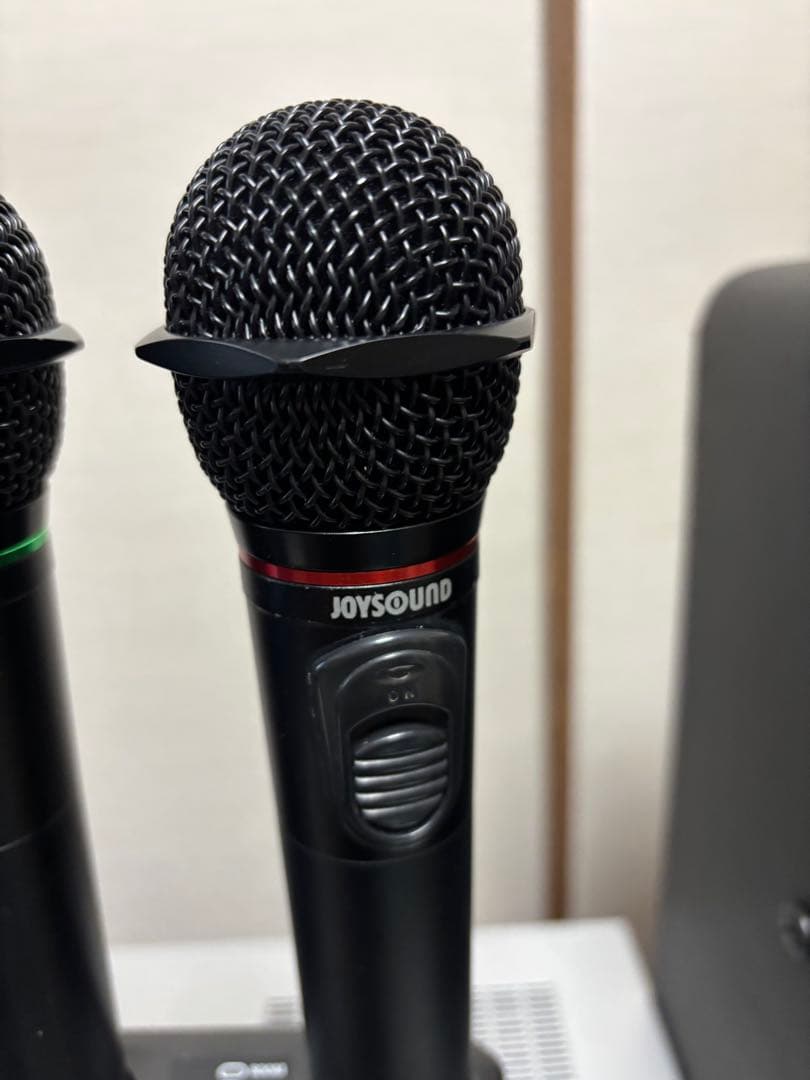JOYSOUND ワイヤレスマイク 2本セット BMB 美品