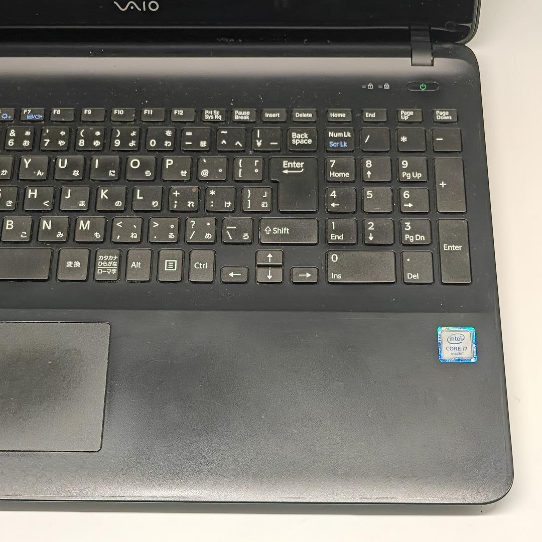 【VAIO】爆速i7 SSD256GB+HDD1TB ブラック ノートPC