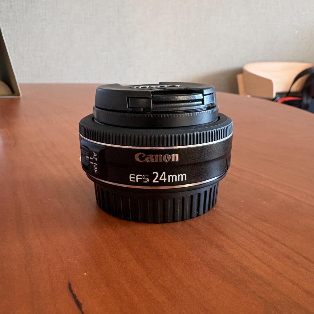 【新品同様】EF-S24mm F2.8 STM APS-C用 ブラック