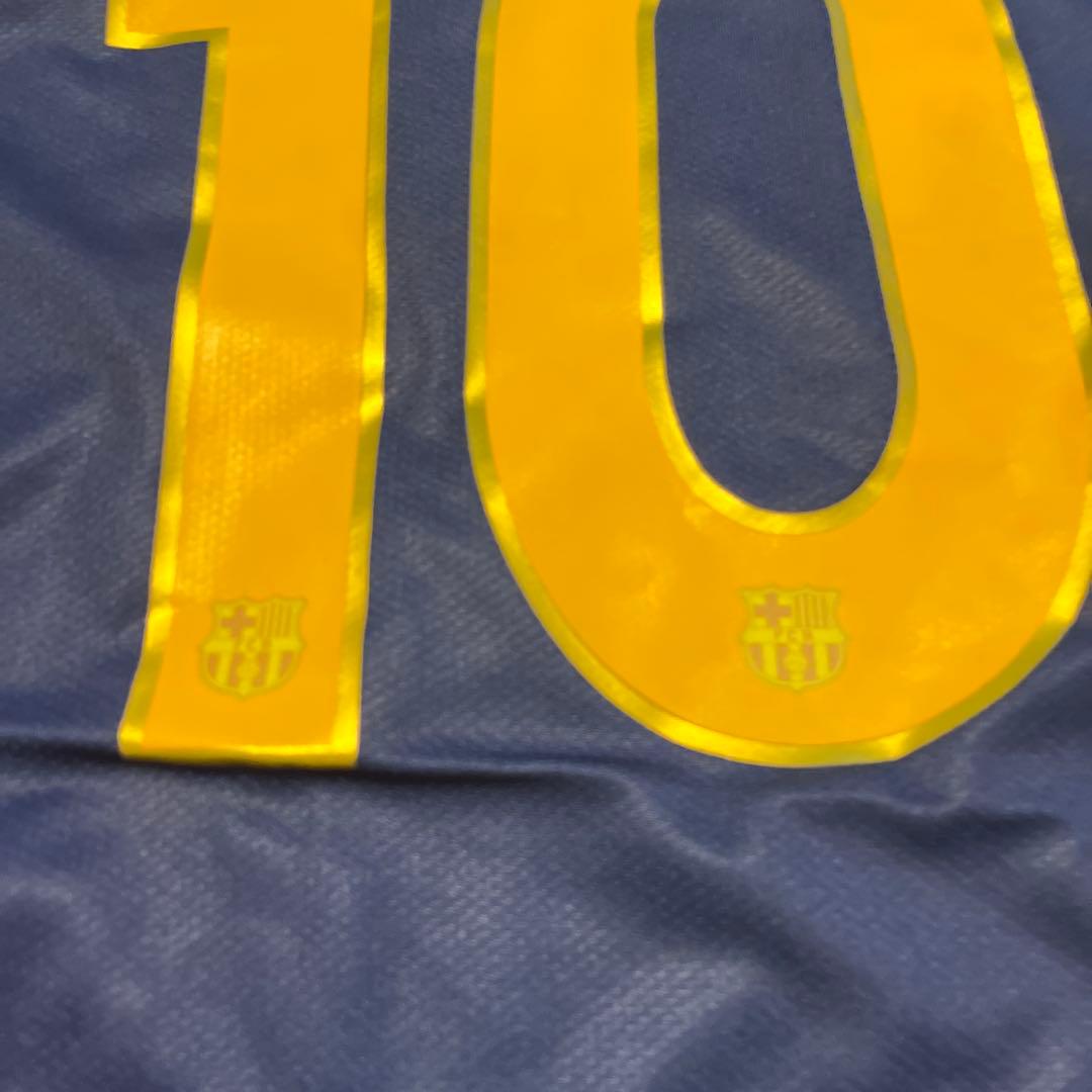 新品 未使用 ゲームシャツ RONALDINHO ロナウジーニョ バルセロナ