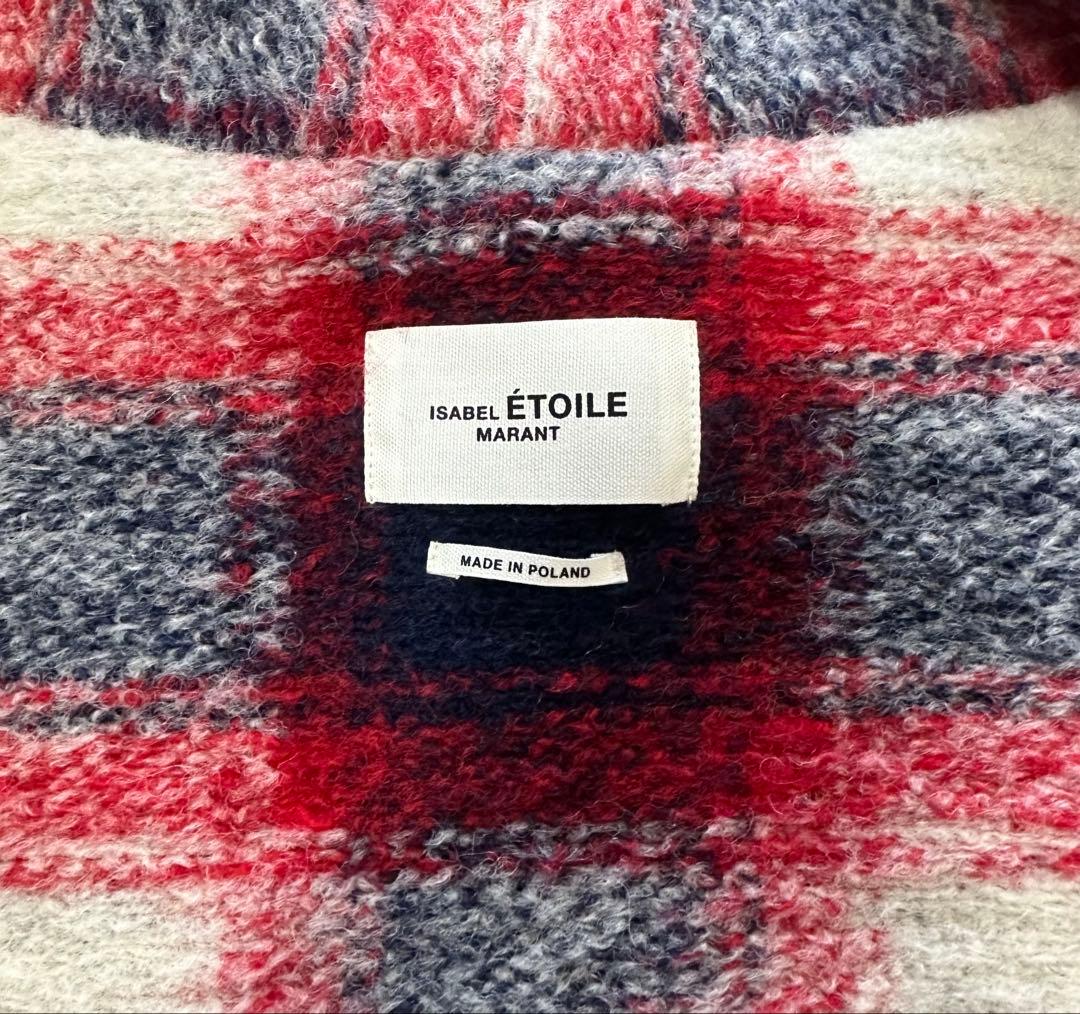 ISABEL MARANT ETOILE チェック柄コート 美品