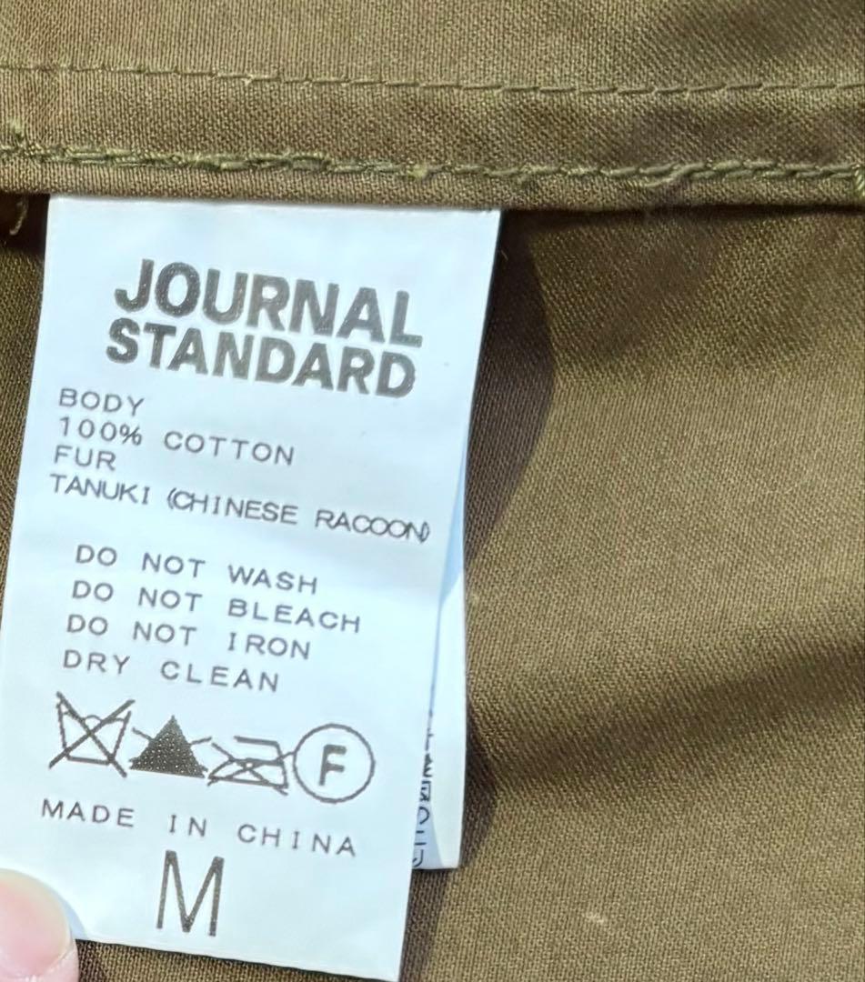 JOURNAL STANDARD ファーフード モッズコート M ミリタリー